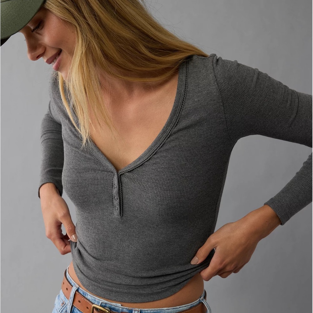 Henley long sleeve